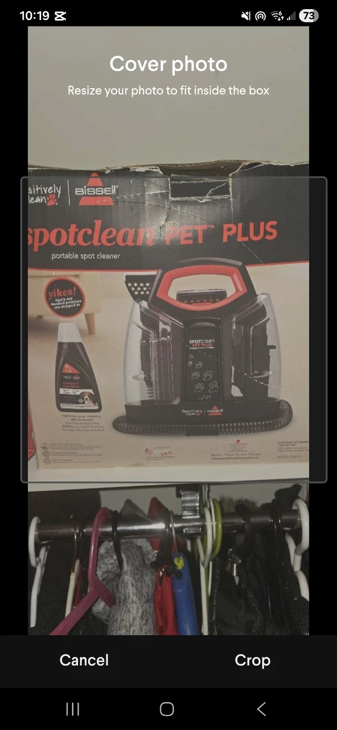 Bissell SpotClean Pet Plus Portable Spot Cleaner