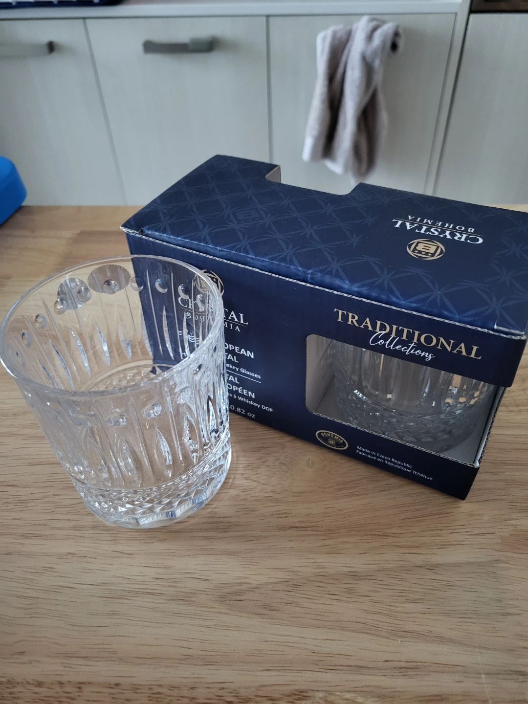 Crystal Bohemia Traditional Collections European Whiskey Glasses