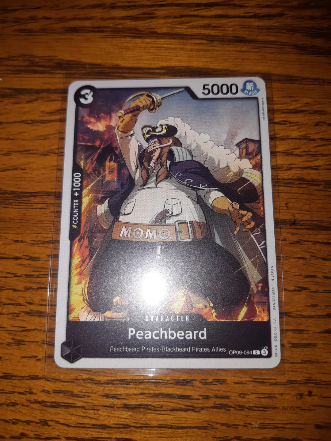 One Piece Card Game Peachbeard OP09-094