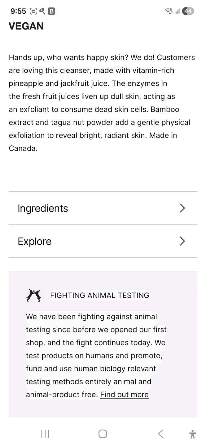 LUSH Happy Skin Enzymic Facial Exfoliator 100g - photo 2