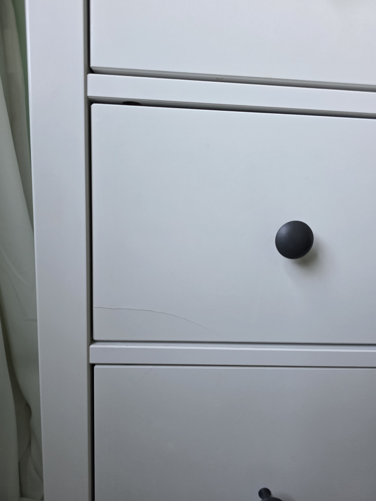IKEA Hemnes White 3-Drawer Dresser - photo 3