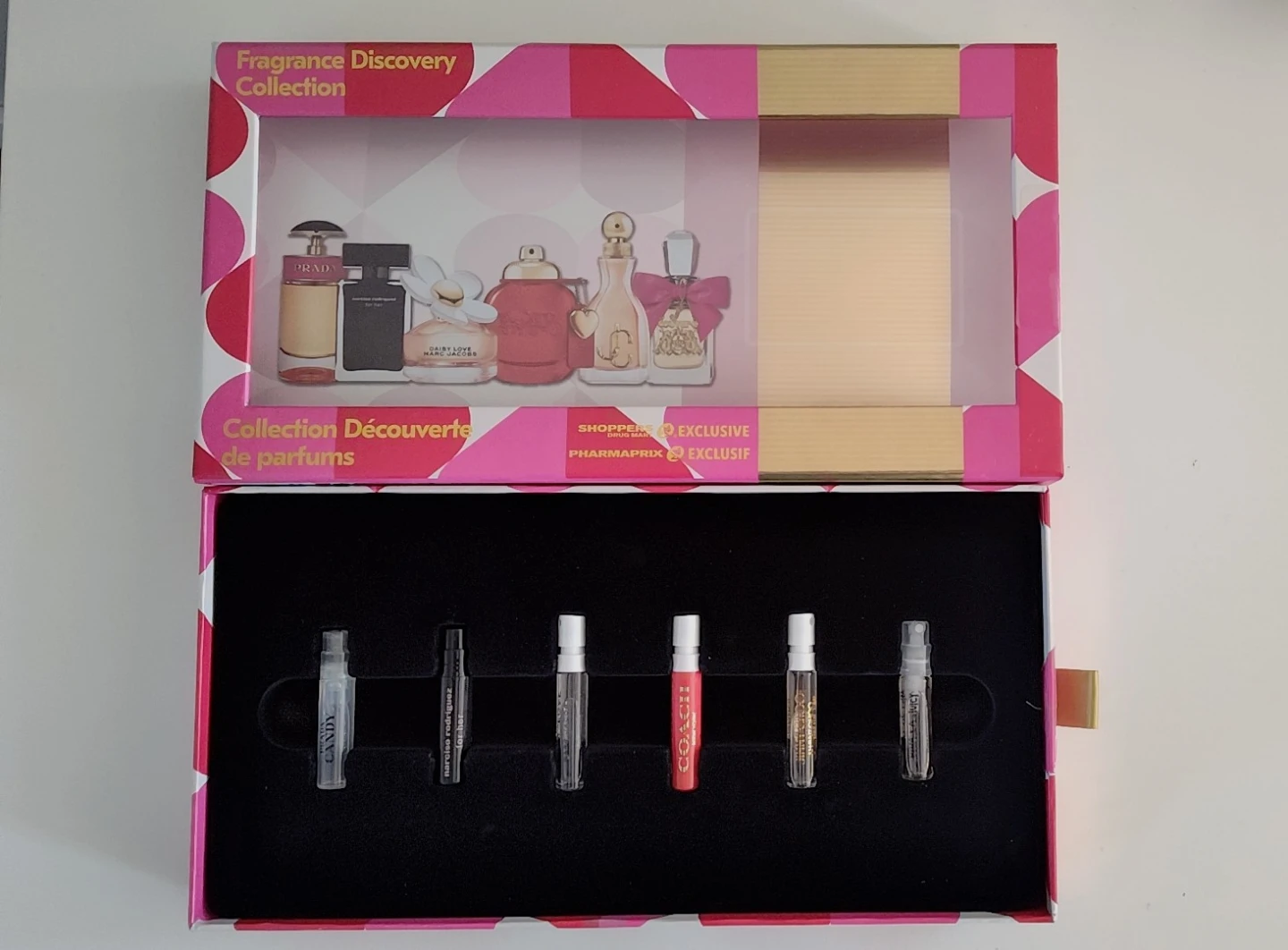 Shoppers Fragrance Discovery Collection ( no card)