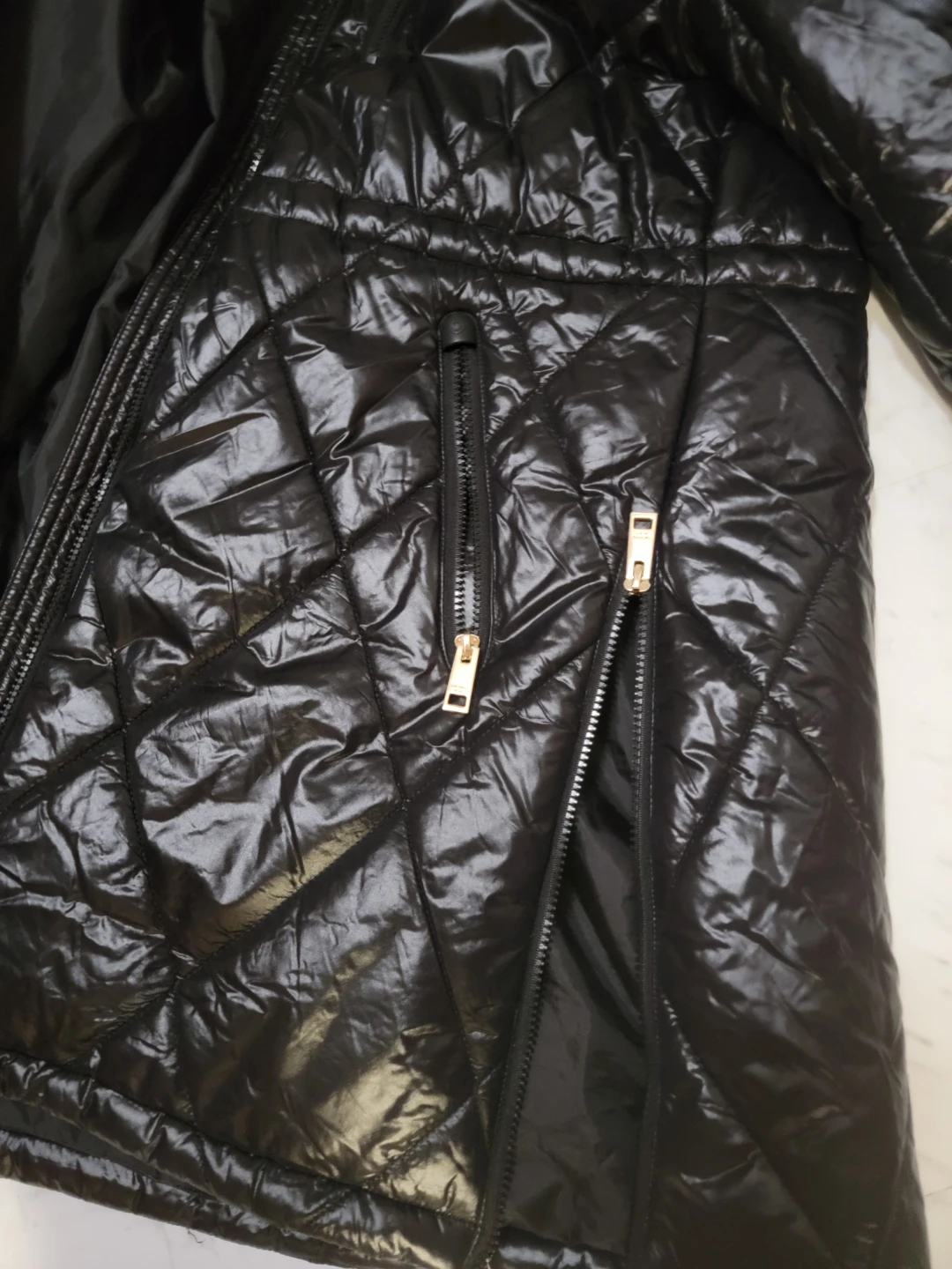 Michael Kors Black Puffer Jacket - Size L - photo 3
