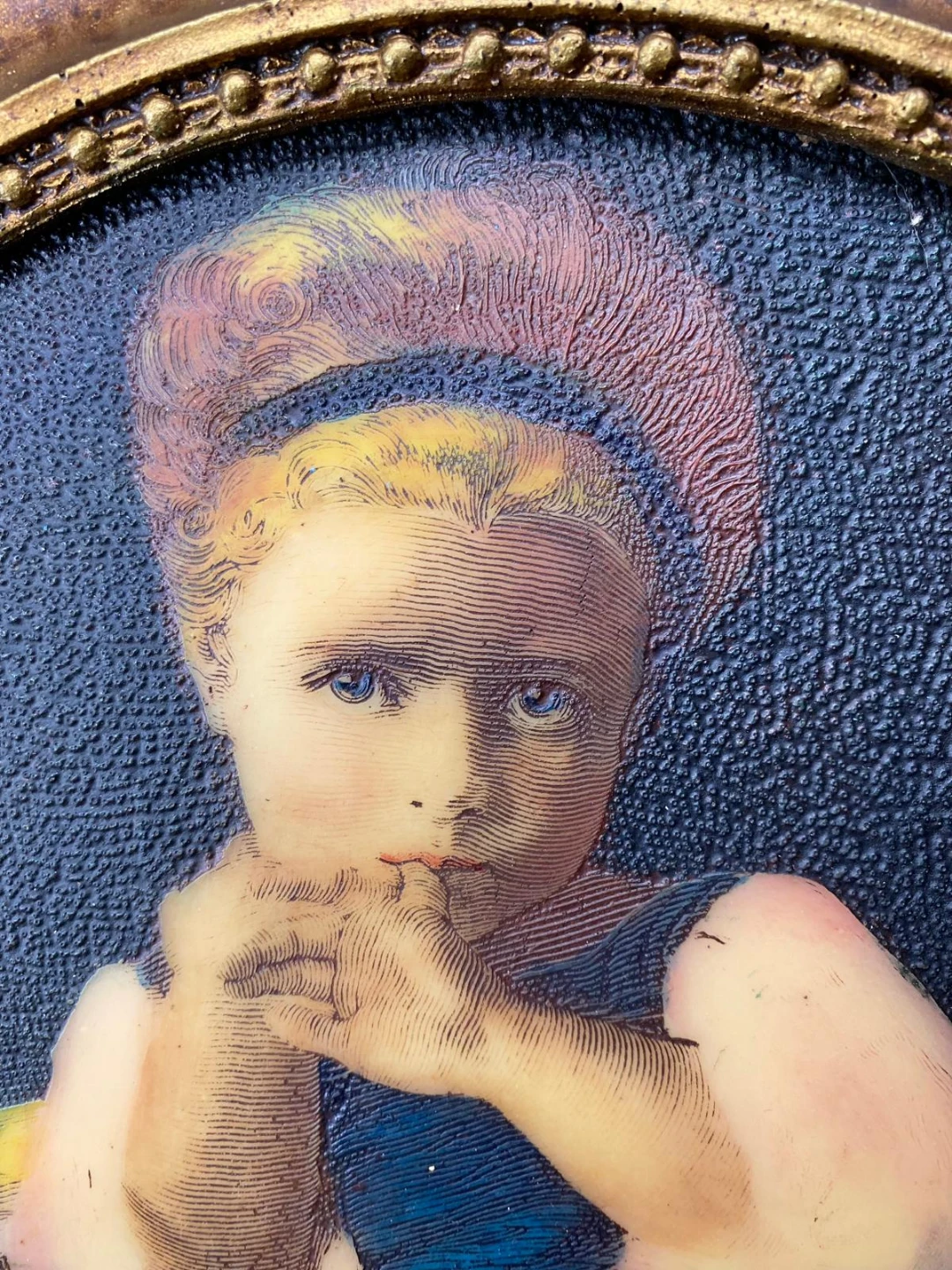 Artini Engraving Hand Painted Art - photo 2