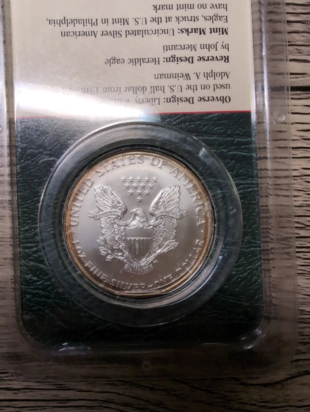 Silver American Eagle Coin (1986-date) - photo 4