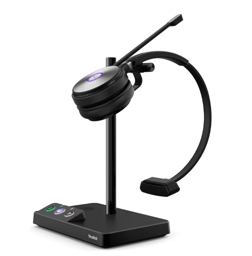 Yealink WH62 Mono Teams Wireless Noise Canceling Headse - photo 2