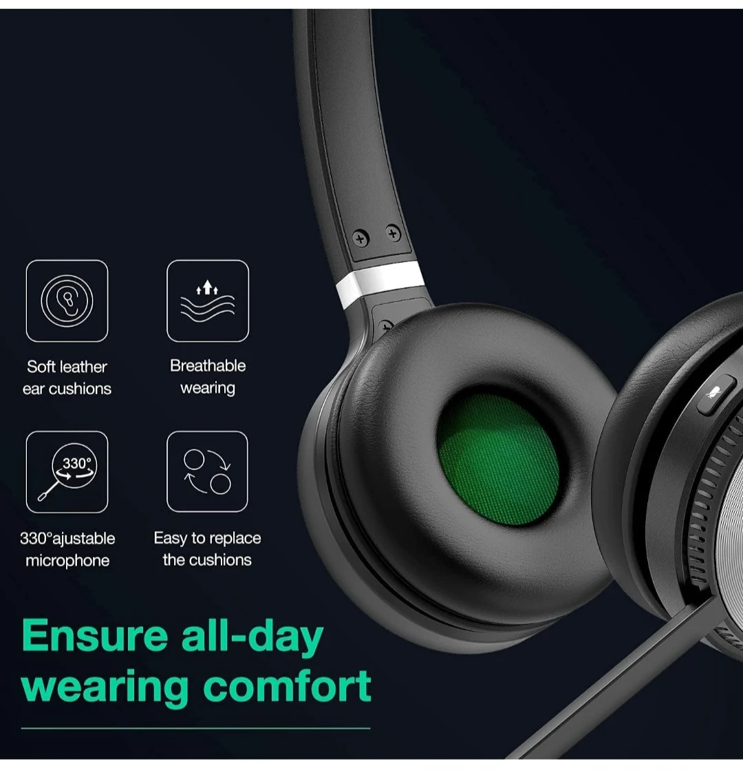 Yealink WH62 Mono Teams Wireless Noise Canceling Headse - photo 5
