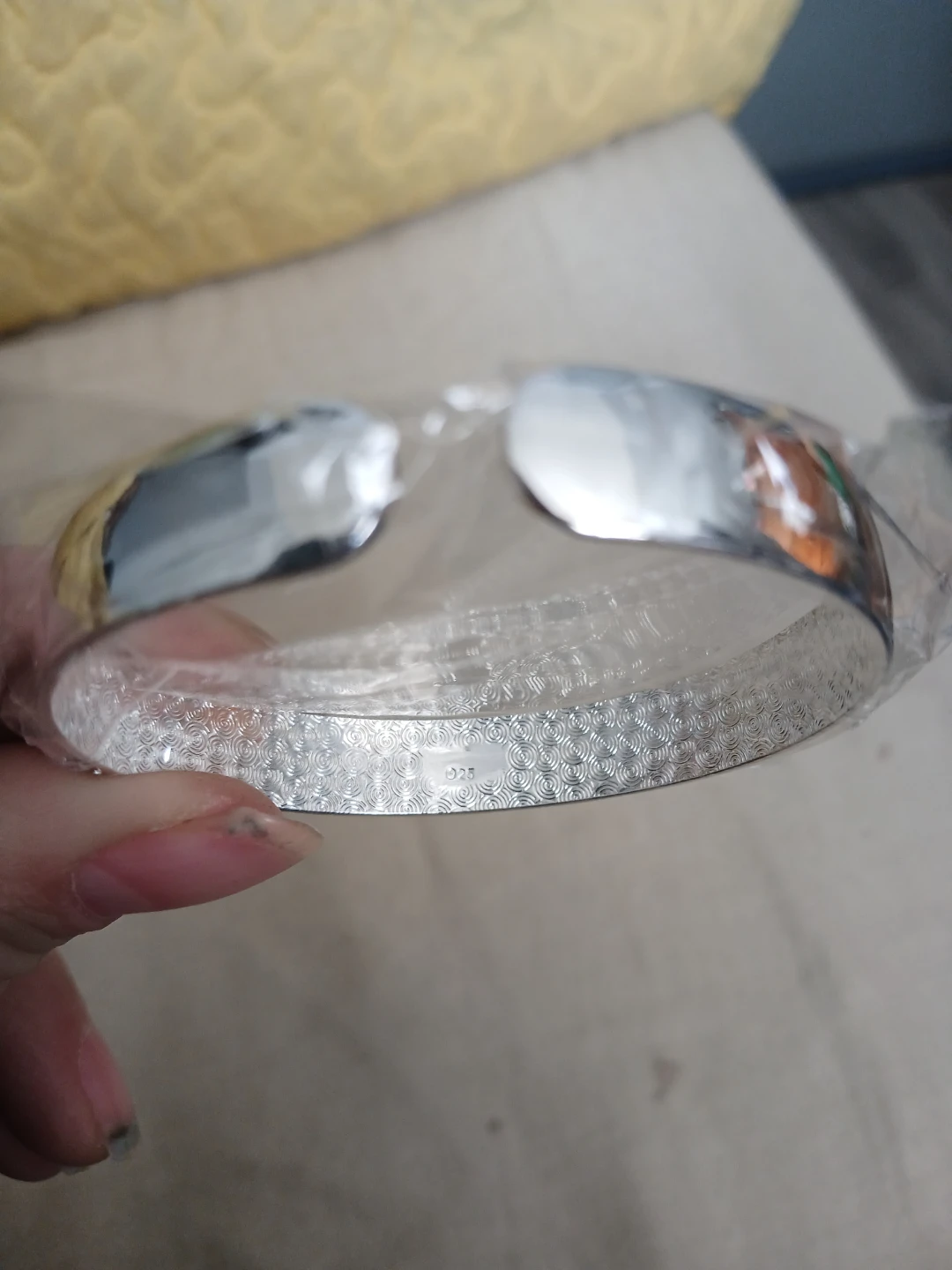 925 Sterling Silver Open Cuff Floral Bracelet - photo 2