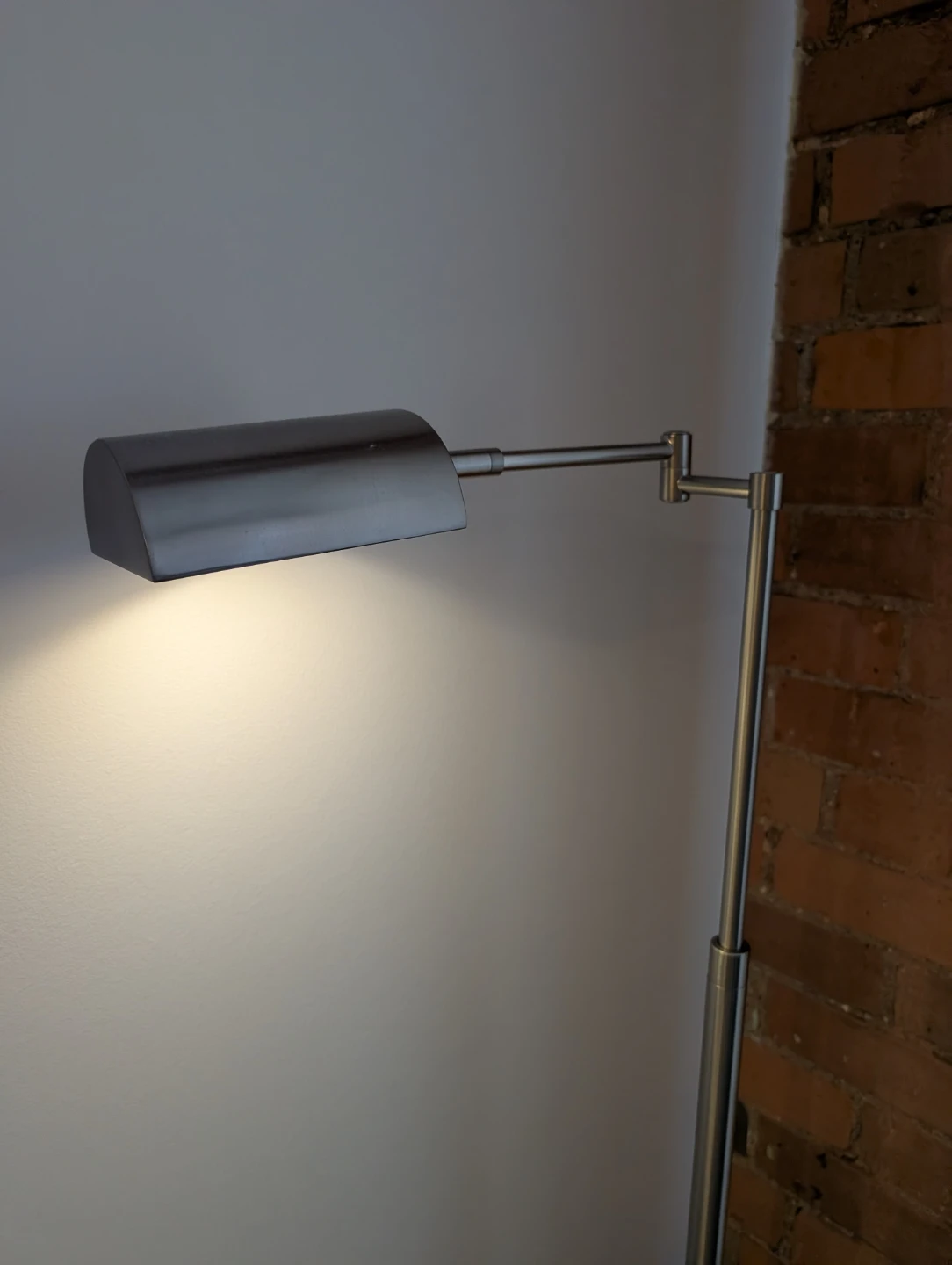 Brushed Nickel Floor Lamp - photo 2