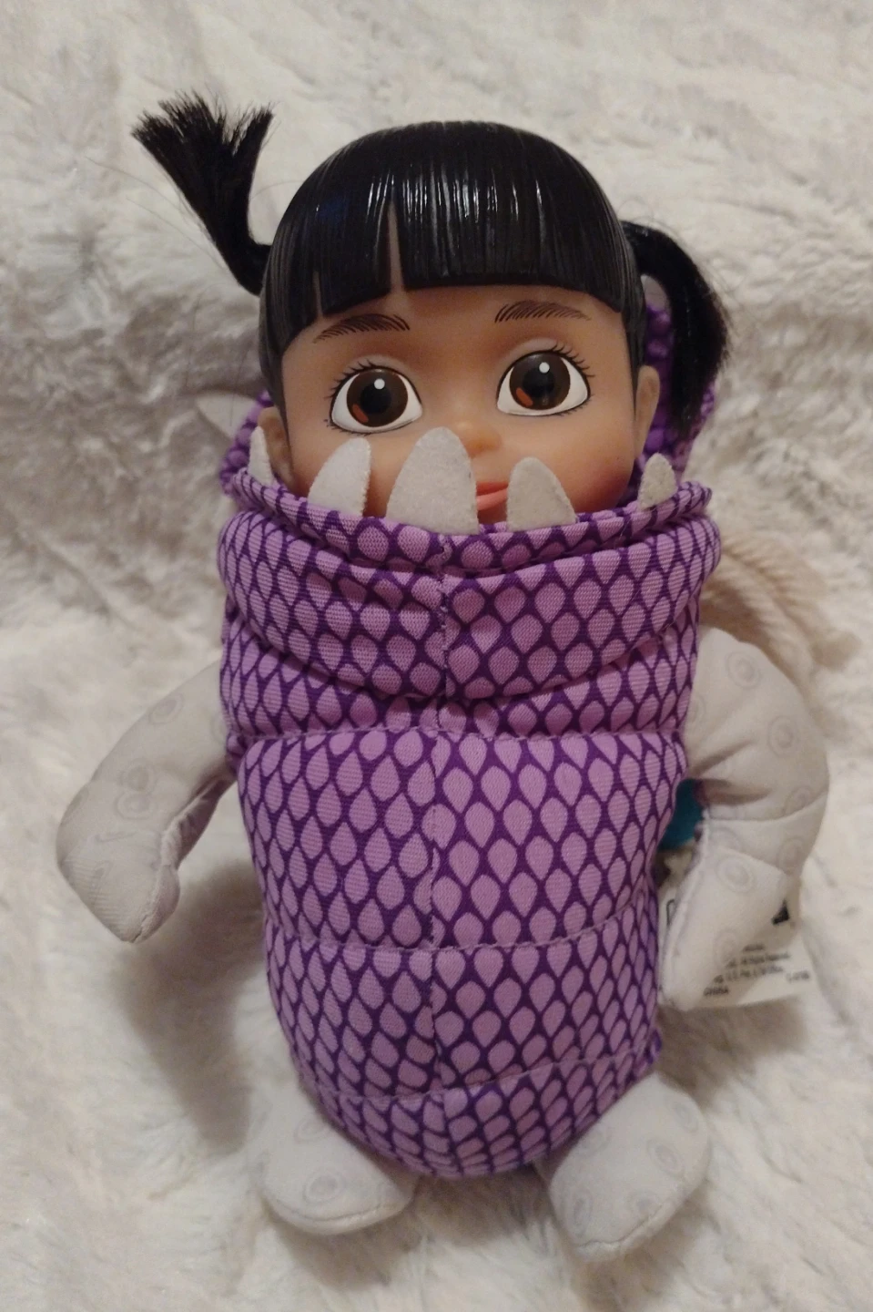 Monsters Inc Boo In Monster Costume Plush 8” 2001 Rare Disney - photo 2