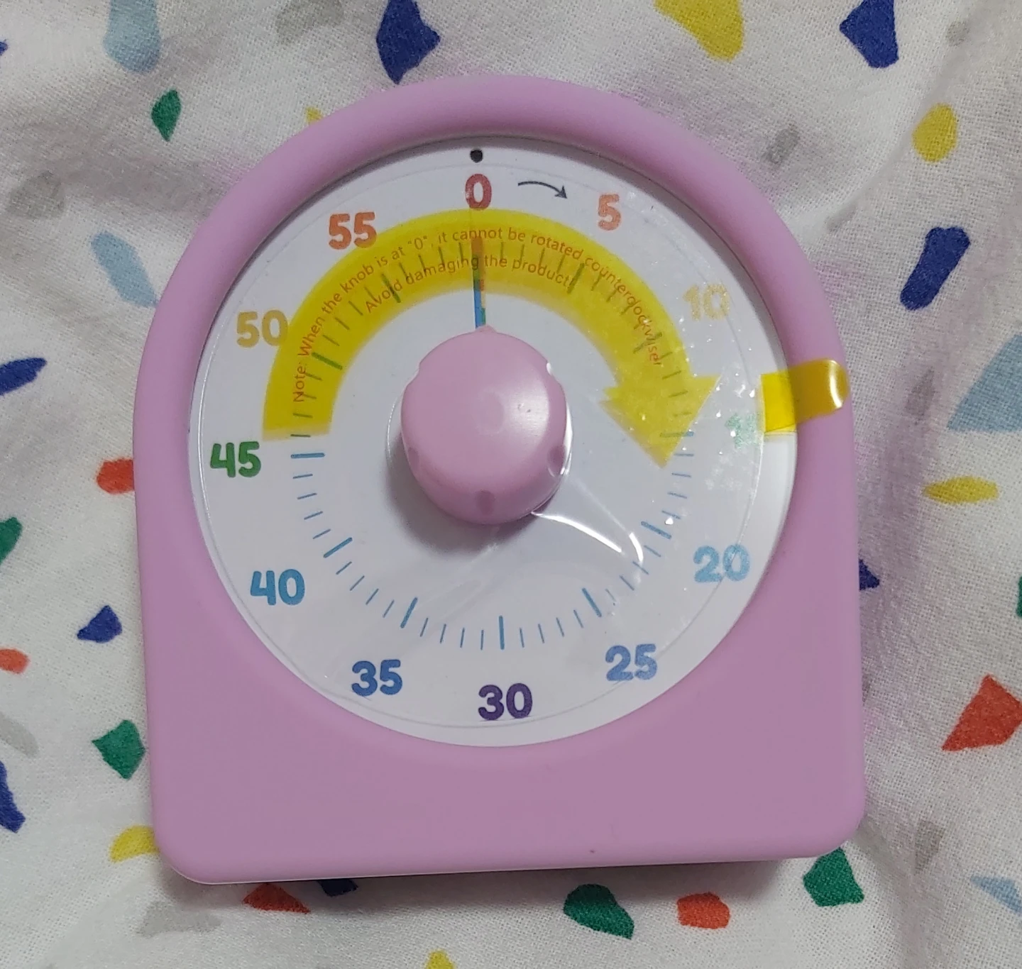 Rainbow Timer for Kids (pink) 🌱