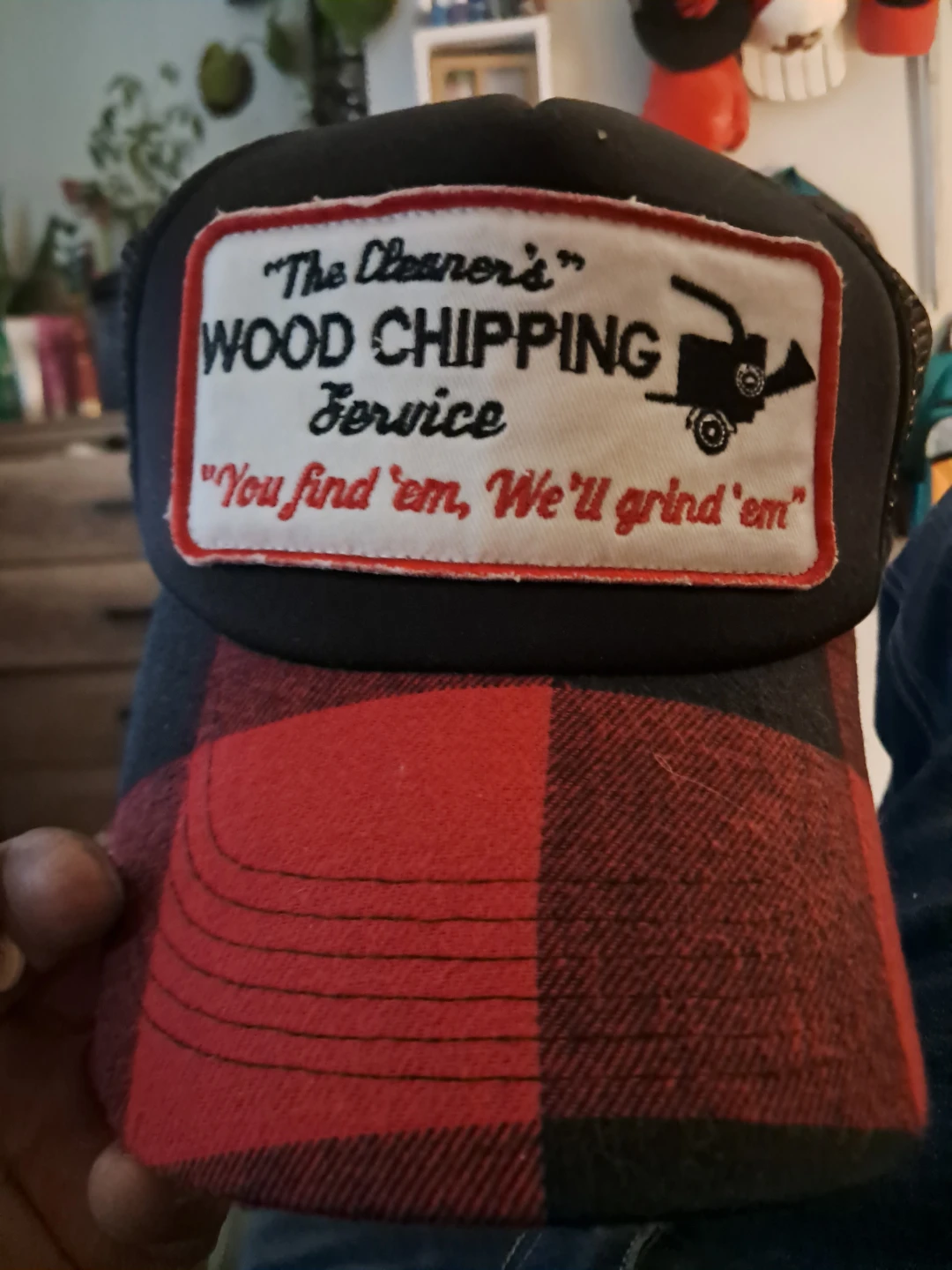 Wood Chipping Service Trucker Hat
