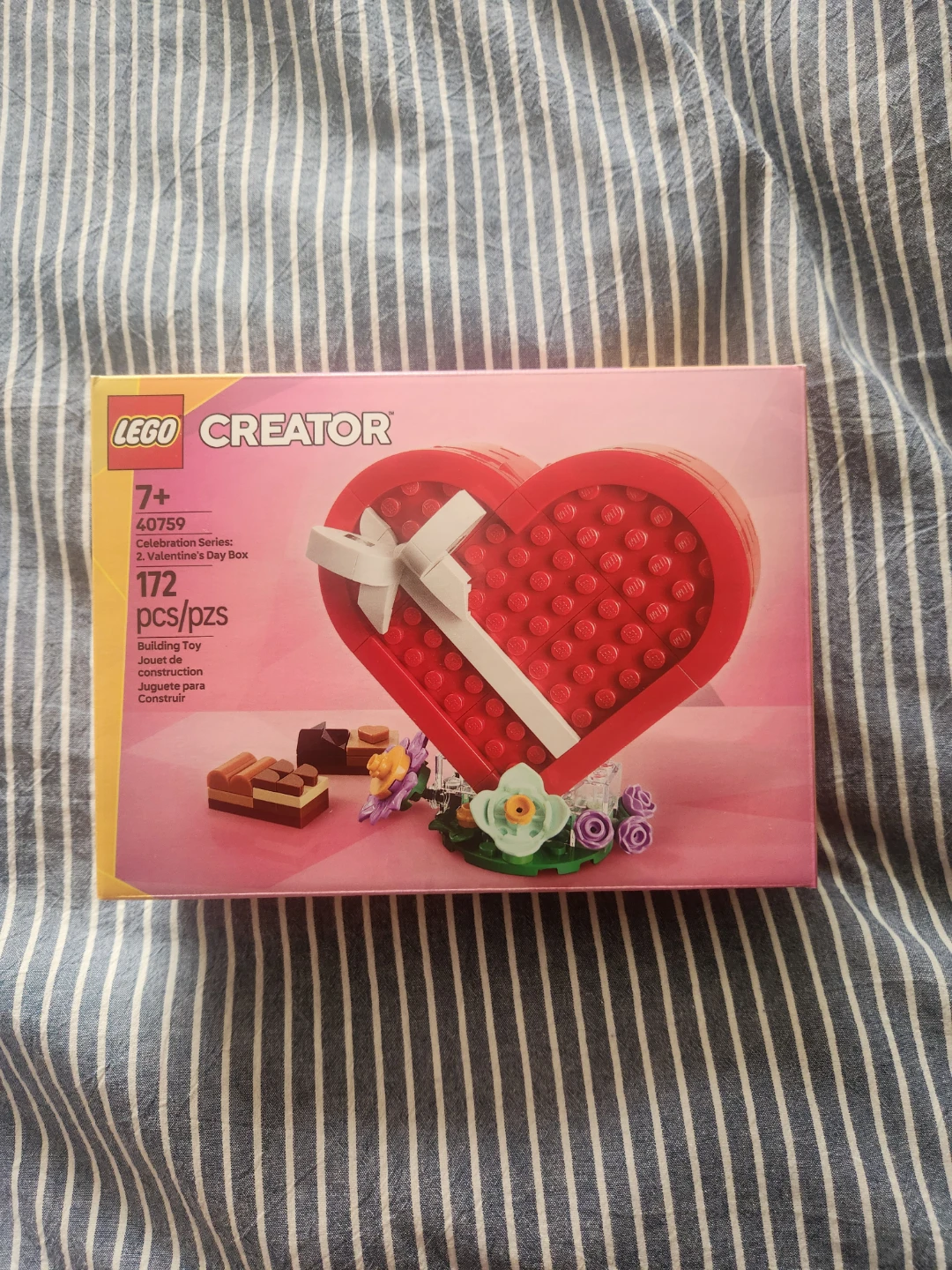 LEGO Creator 3-in-1 Heart Shaped Box Building Set