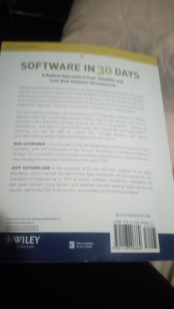 Software in 30 Days: How Agile Managers Beat the Odds - photo 4