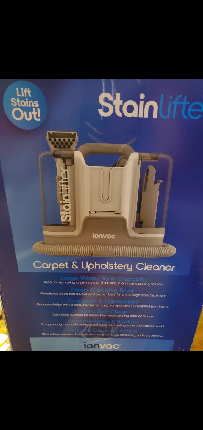 Ionvac StainLifter Carpet & Upholstery Cleaner🥕