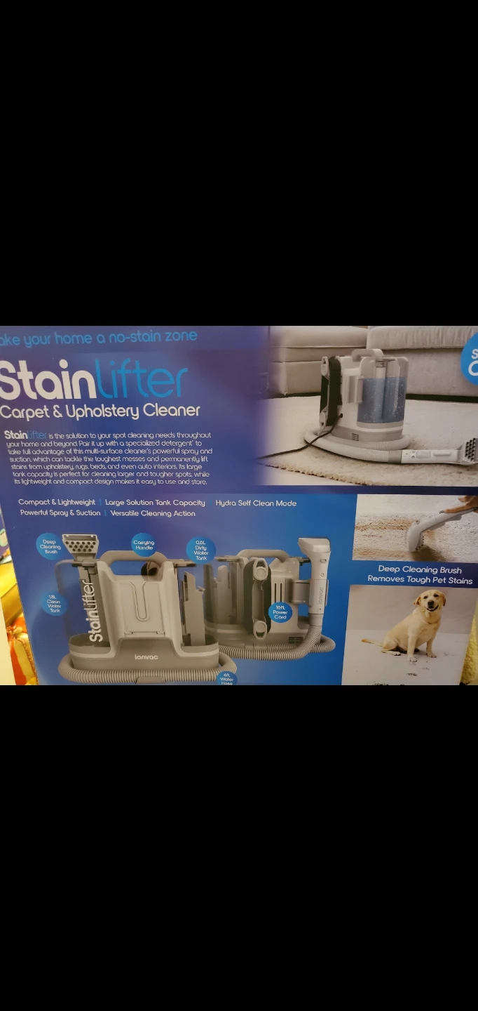 Ionvac StainLifter Carpet & Upholstery Cleaner🥕 - photo 3