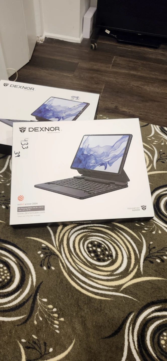 DEXNOR Tablet Keyboard Case with Instruction Manual