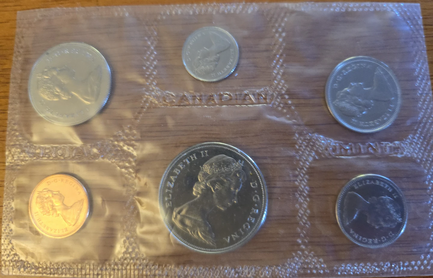 CANADA 1969 Uncirculated Coin Prooflike Set Royal Canadian Mint