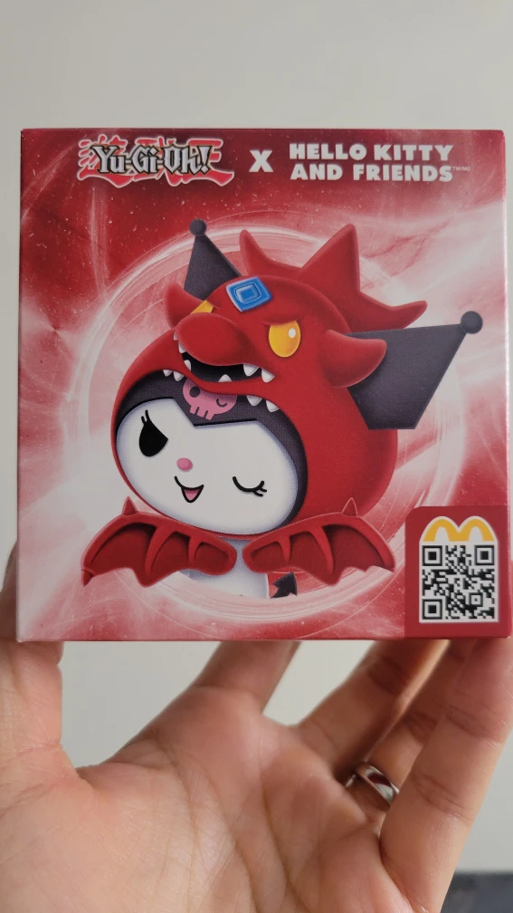 Yu-Gi-Oh! x Hello Kitty Kuromi McDonald's Toy