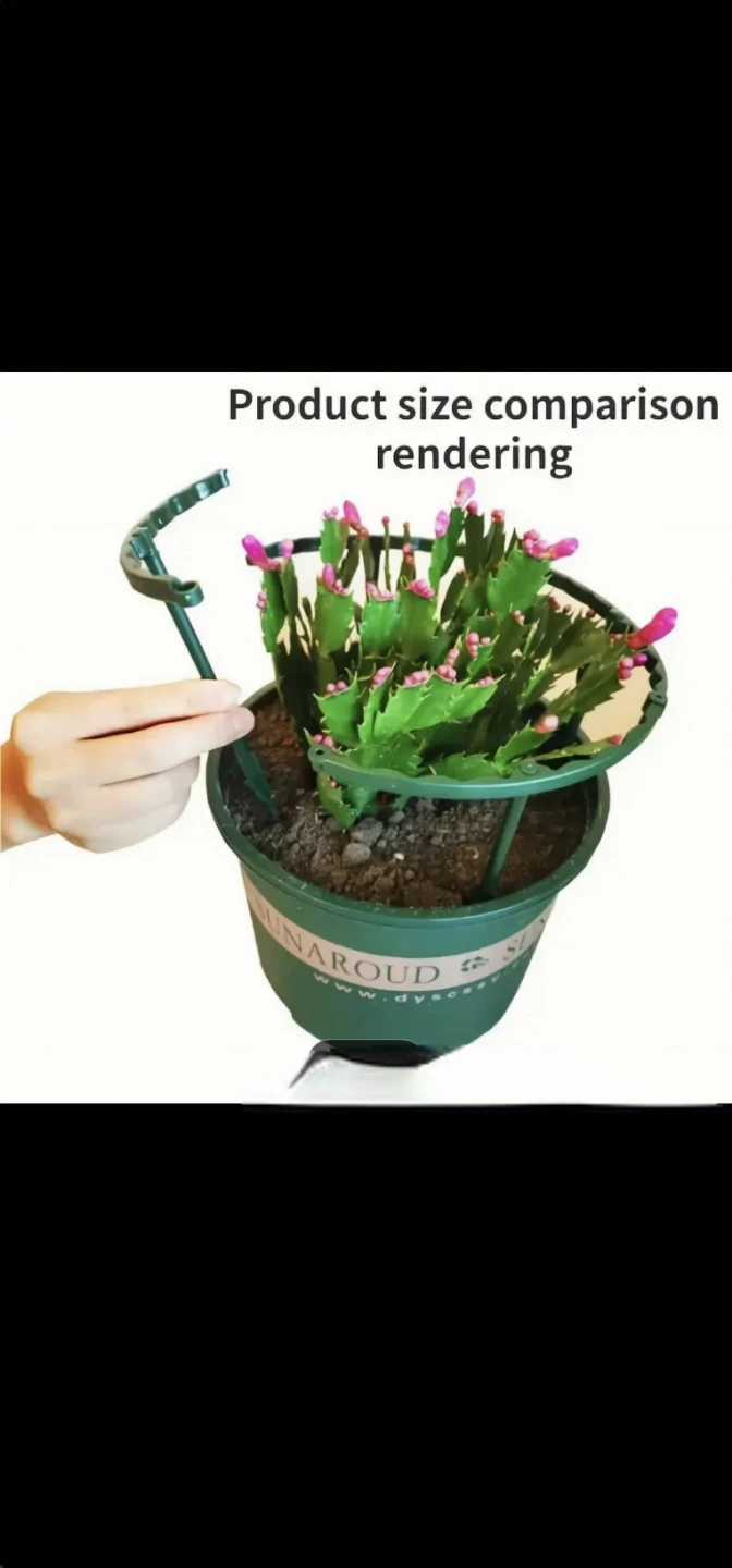 8pcs Estacas de Soporte para Plantas de Invernadero, - photo 4