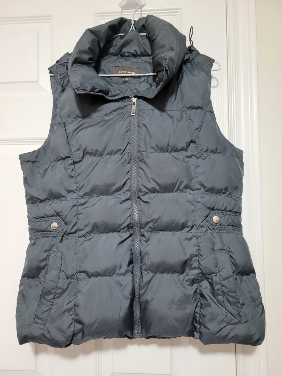 Denver Hayes Grey Puffer Vest - photo 3