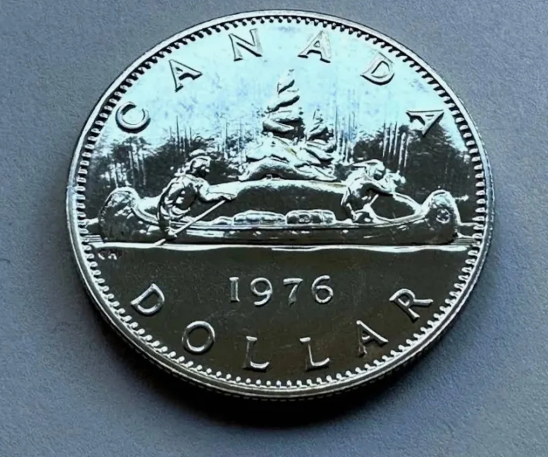 Canada 1976 $1  Coin - Proof Like in Case