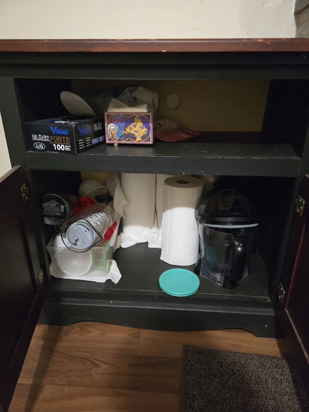 Wooden Storage Cabinet - photo 2