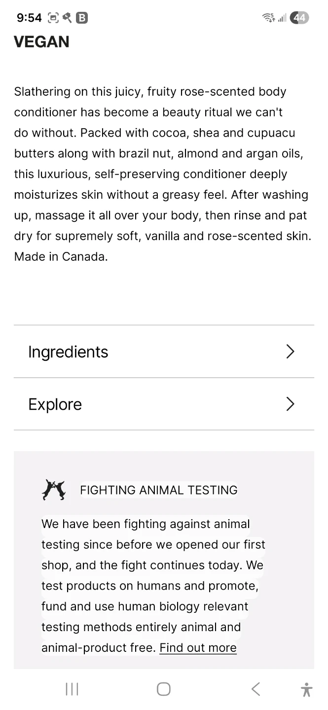 LUSH Ro's Argan Body Conditioner - photo 2