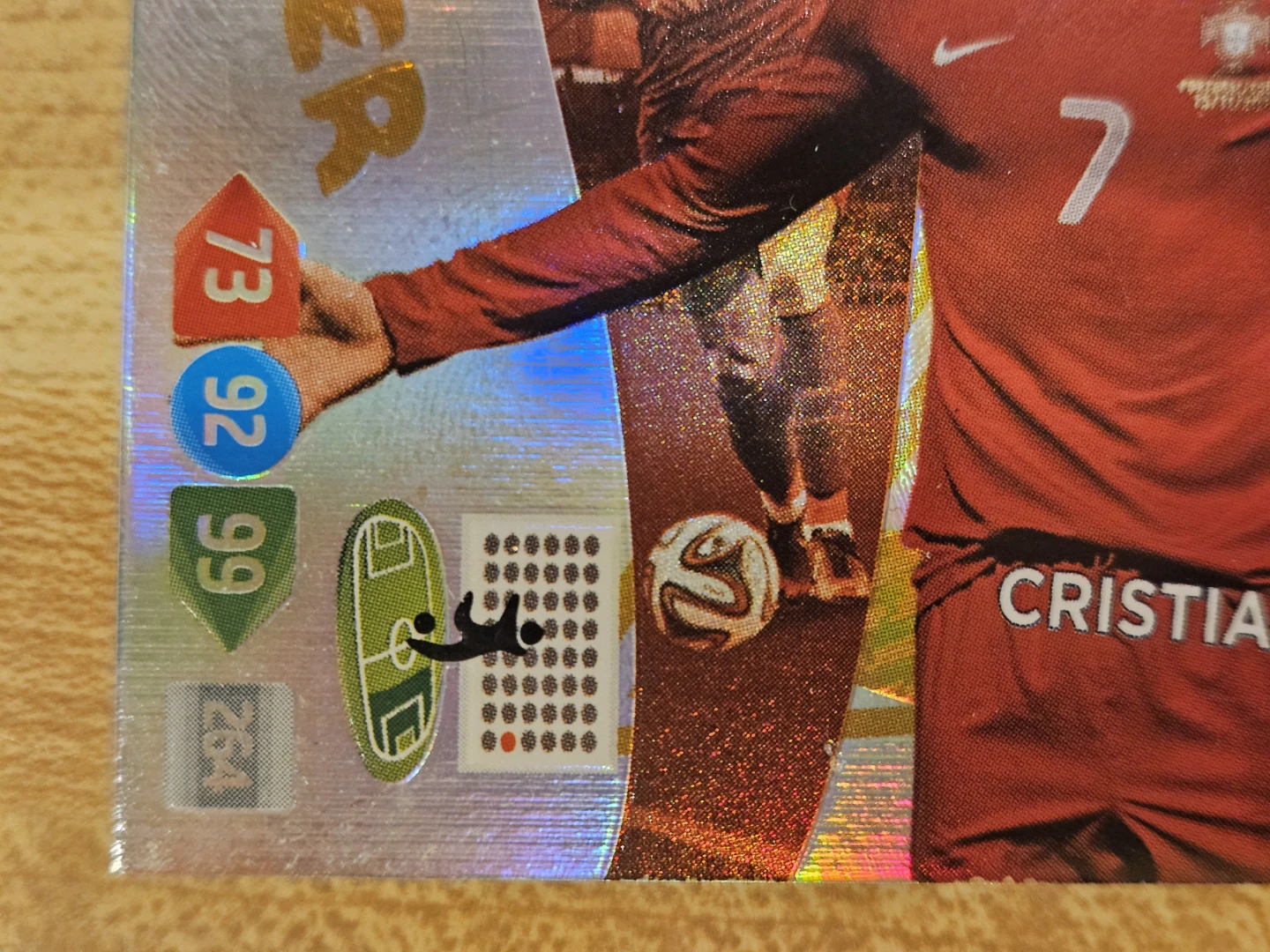 Cristiano Ronaldo 2014 World Cup Trading Card - photo 4