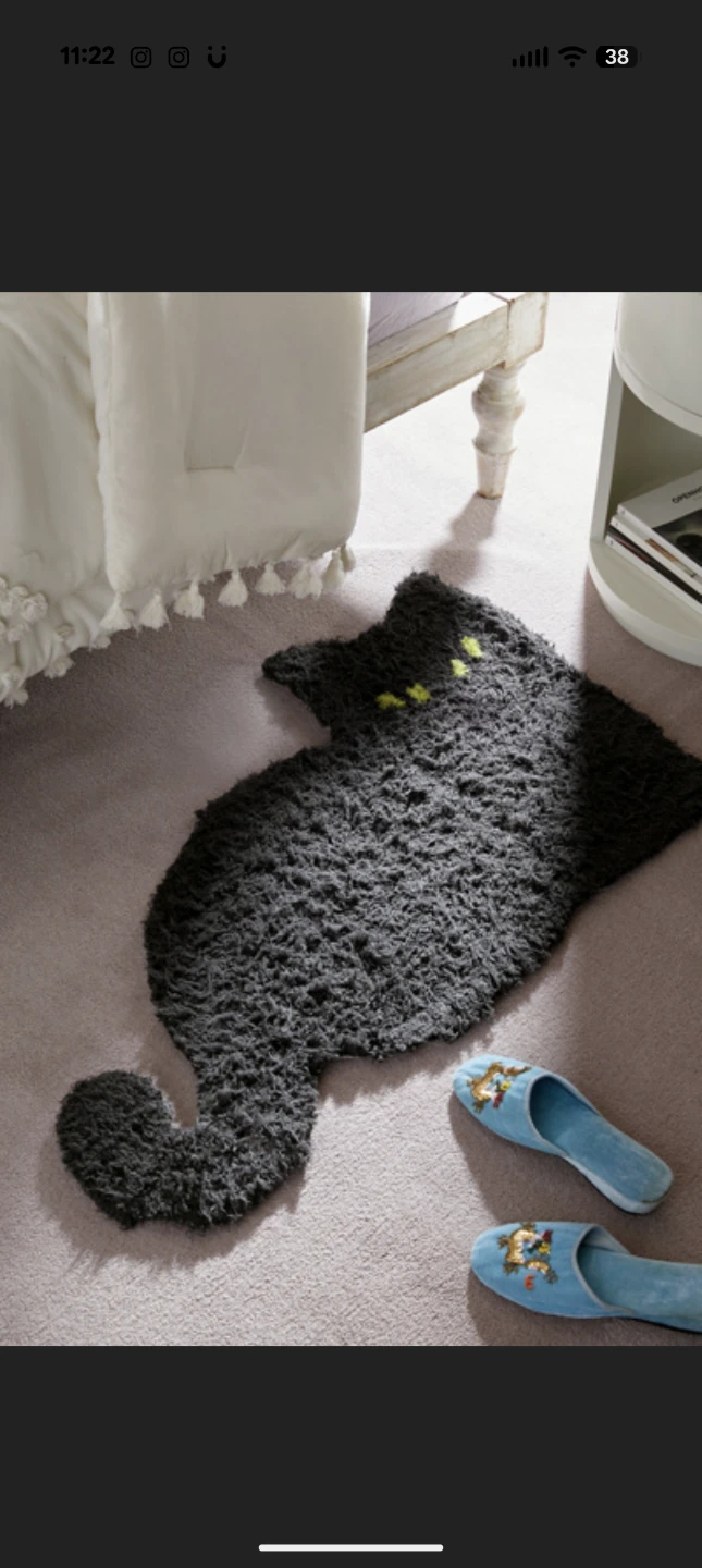 UO Home Cat Tufted Shag Rug - photo 2