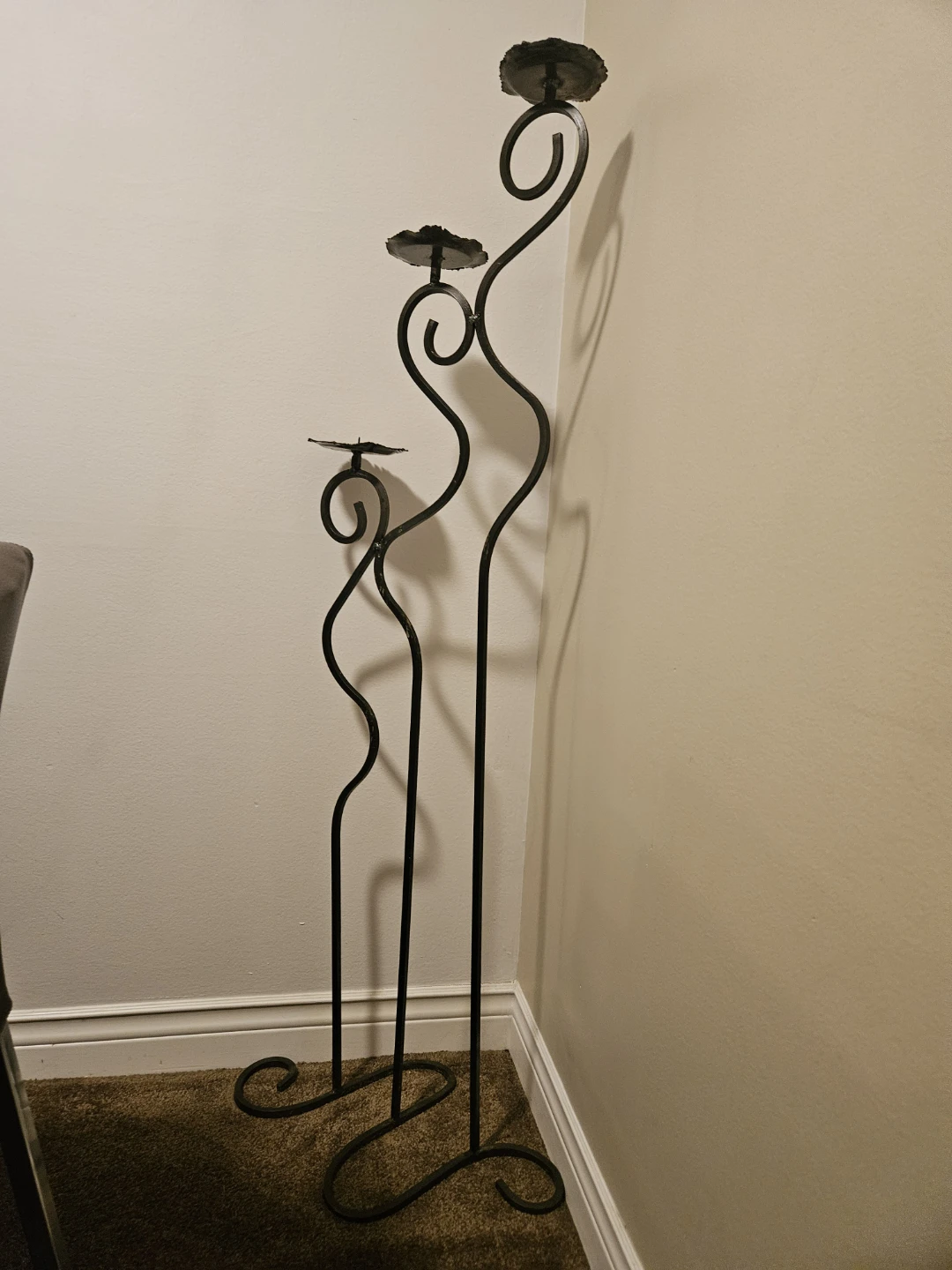 Metal Candle Holder Stand- MOVING SALE