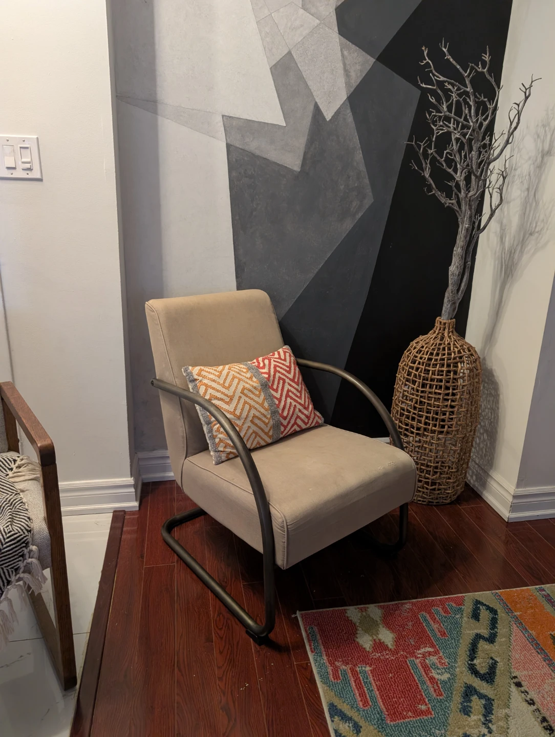 Neutral Accent Chair - photo 4