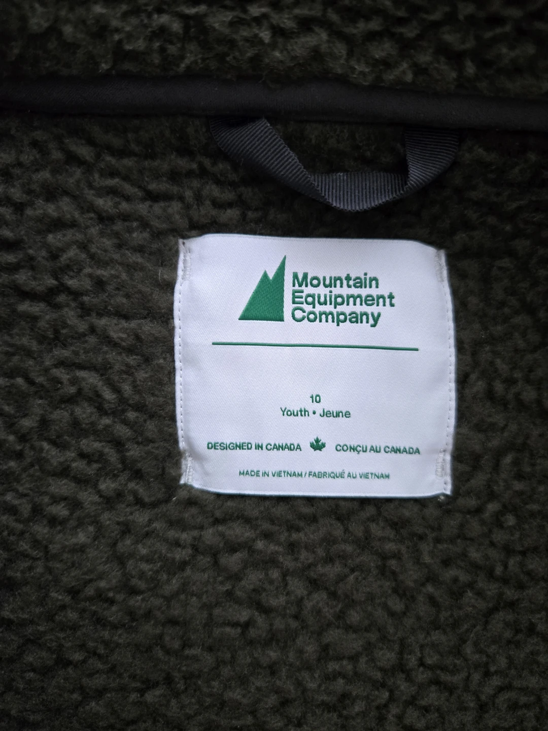 Mountain Equipment Company Fleece Jacket Youth Size 10 - photo 4