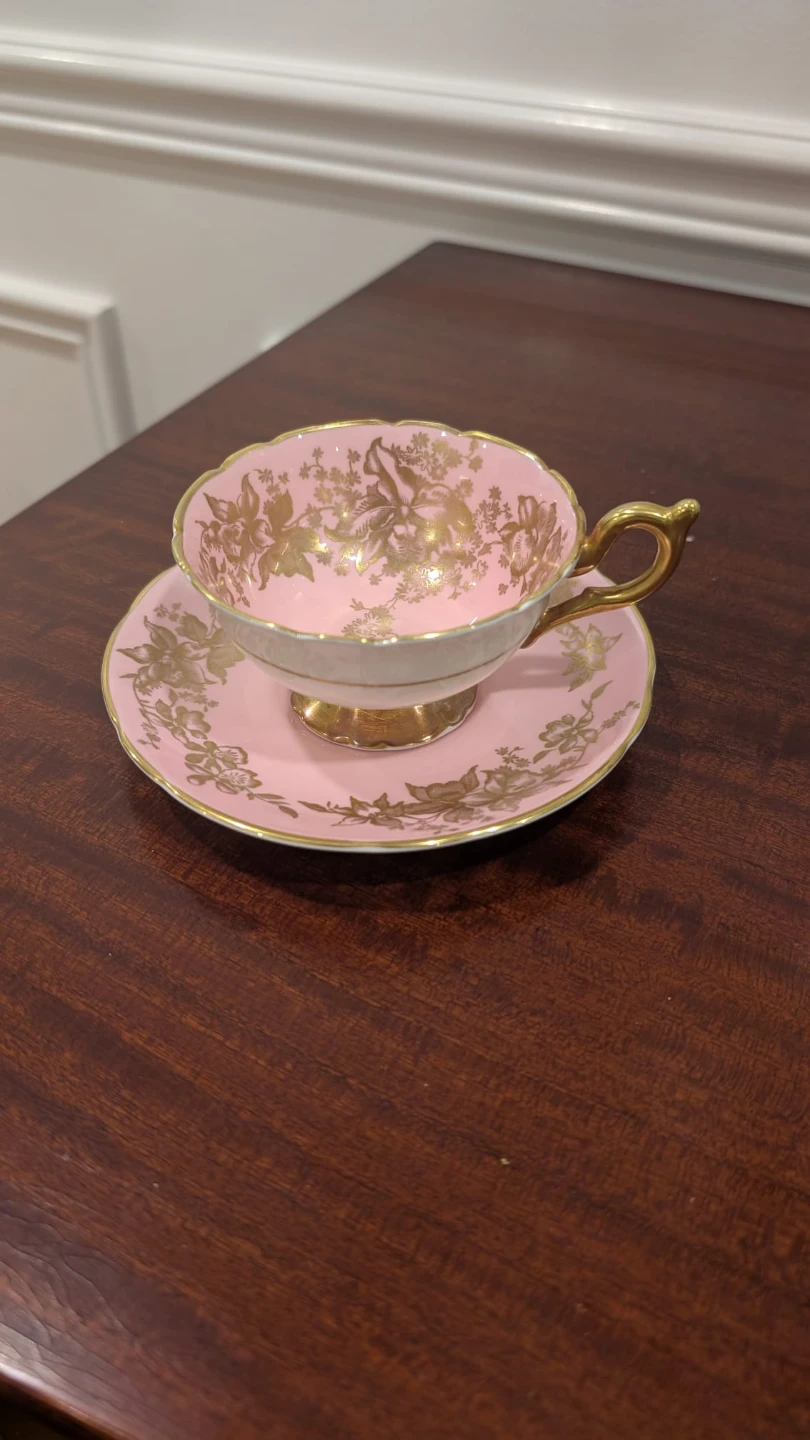 Coalport Bone China Tea Cup and Saucer