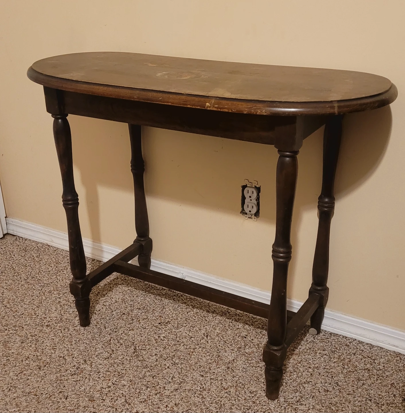 Walnut Hall Table