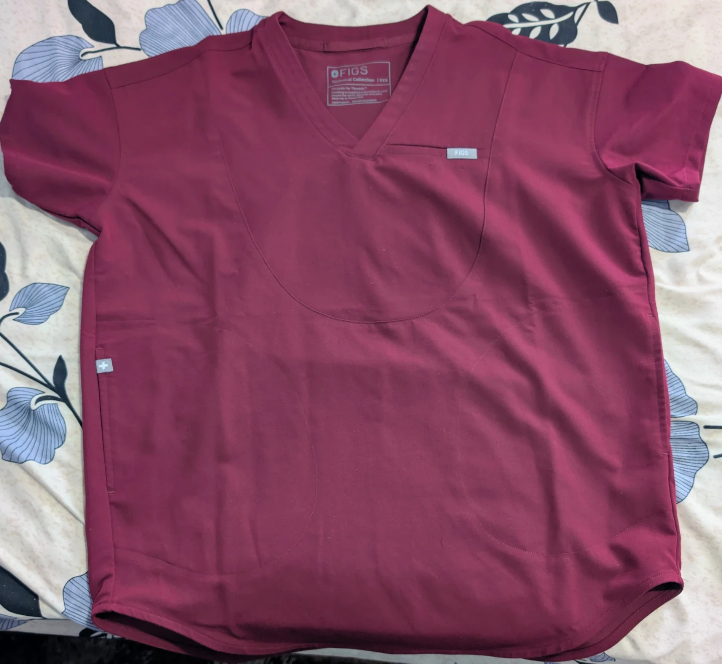 FIGS Technical Collection XXS Scrub Top