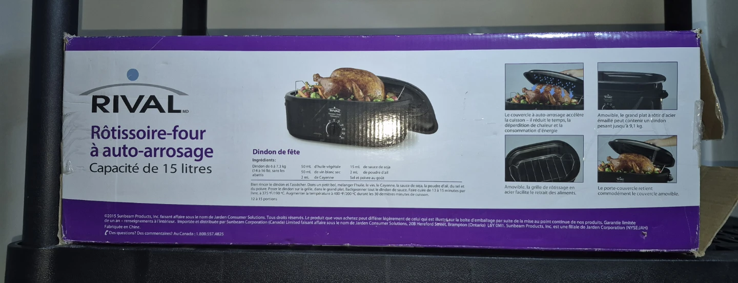 Rival Rotissiere Pan