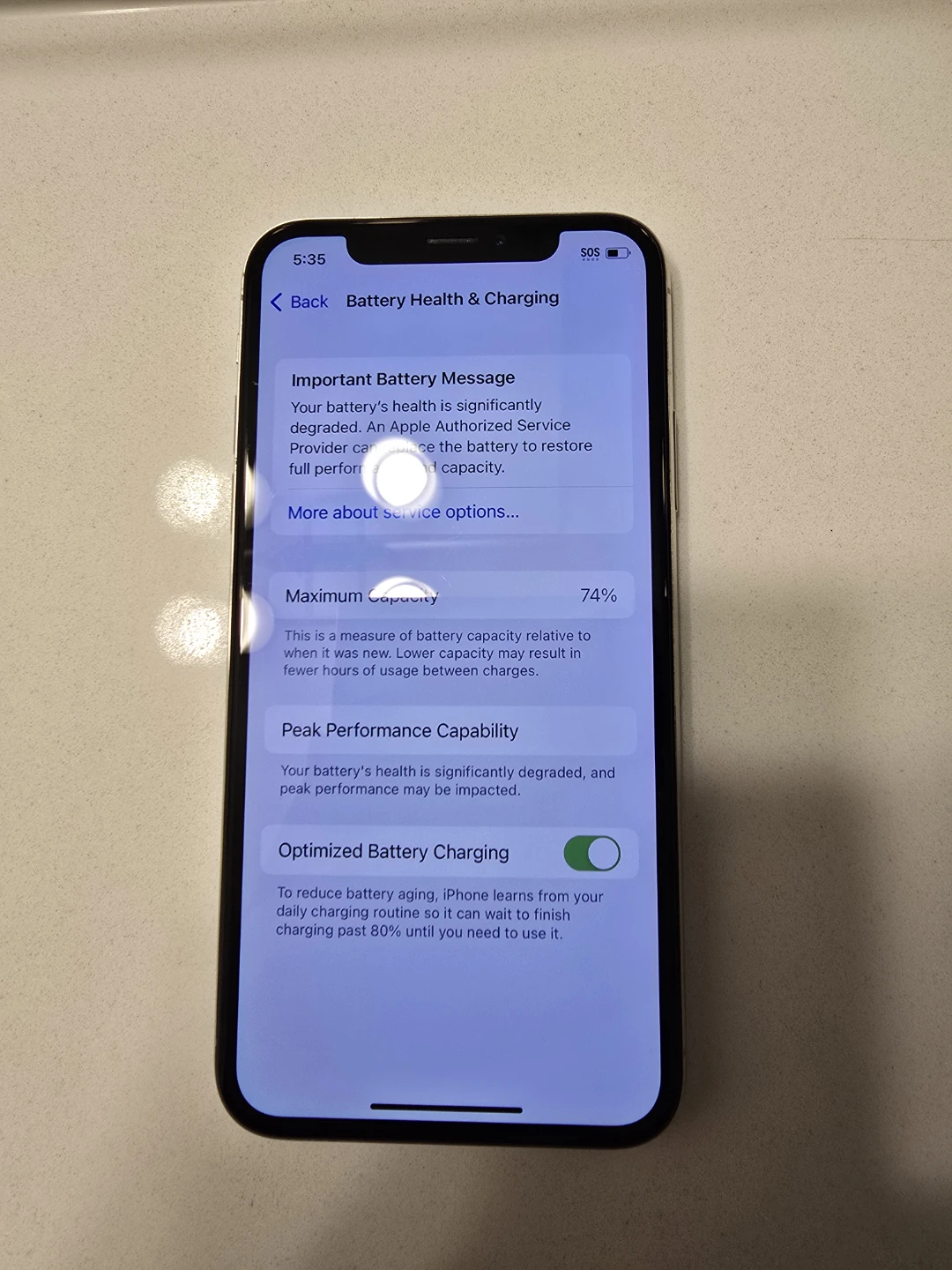 Apple iPhone X 256GB (Silver) - photo 5