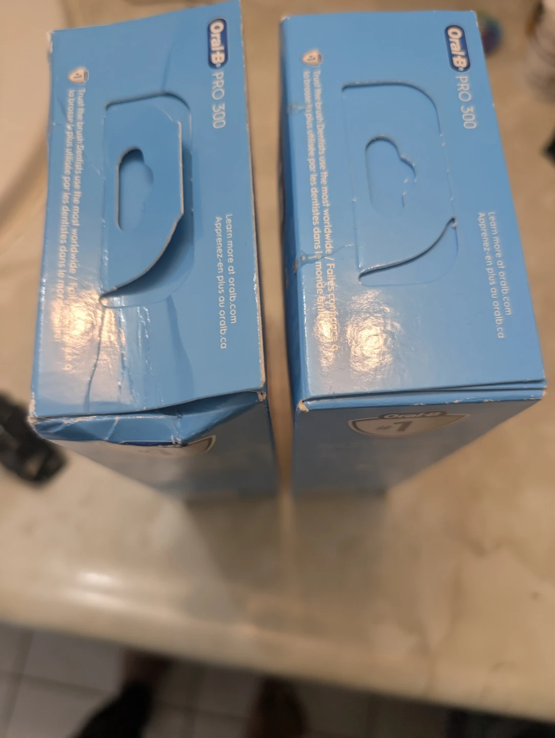 Oral-B Pro 300 Vitality Rechargeable Toothbrush (2 Pack)