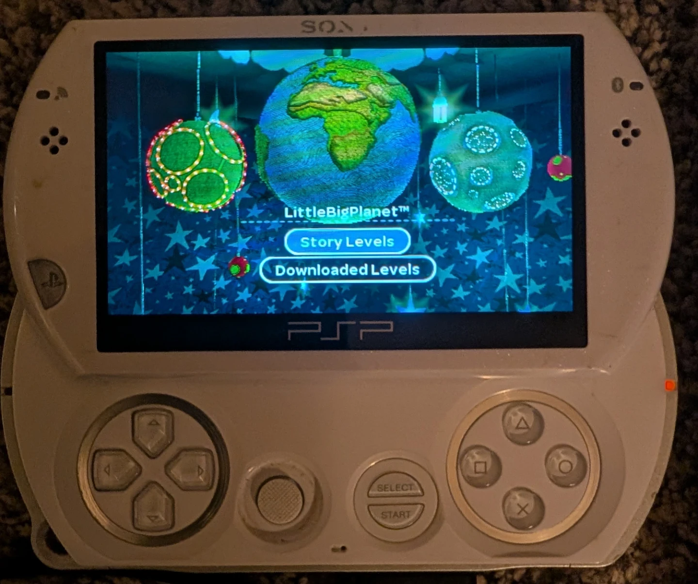 white Sony PSP Go ** modded - photo 5