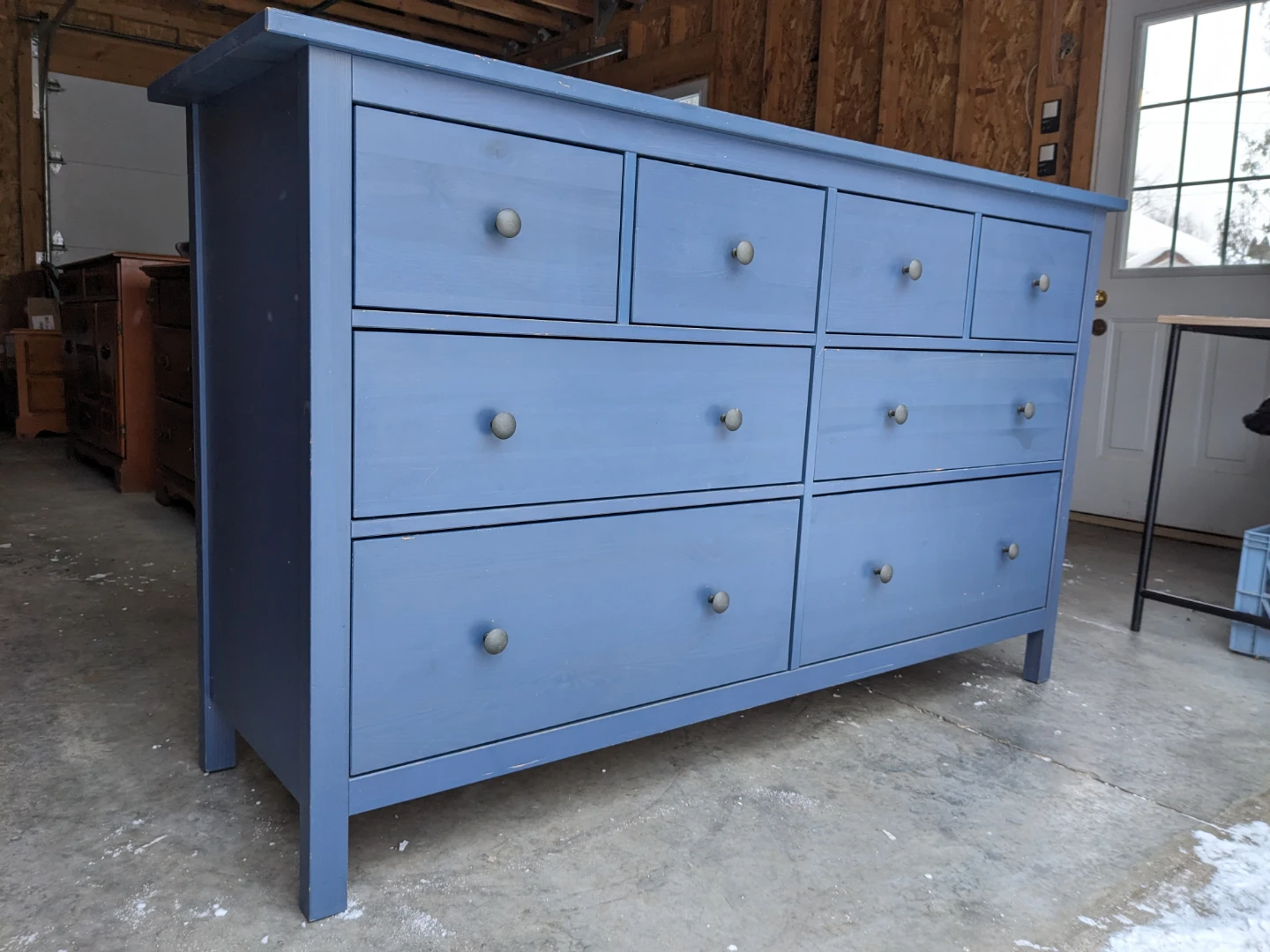IKEA Hemnes 8 Drawer in Coastal Blue - photo 2