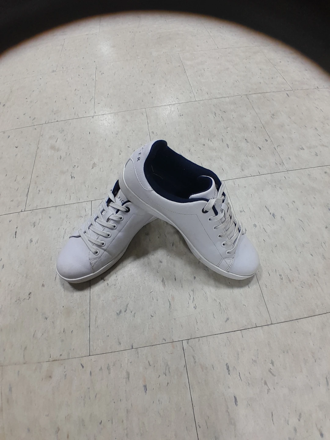 Tommy Hilfiger White Sneakers Solid Men's Size 9 - photo 3