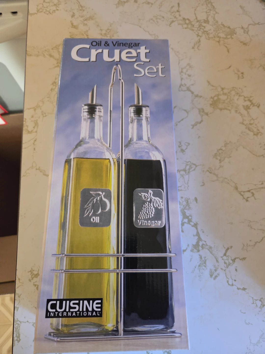 Cuisine International Oil & Vinegar Cruet Set