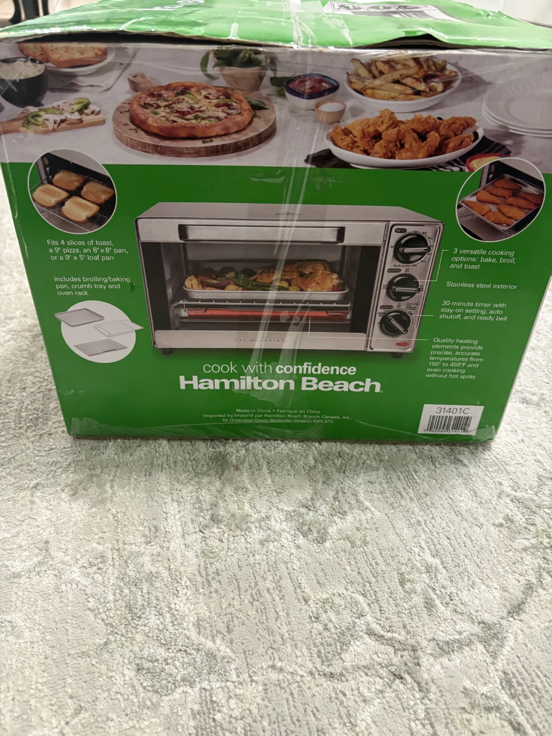 Hamilton Beach Toaster Oven - photo 2