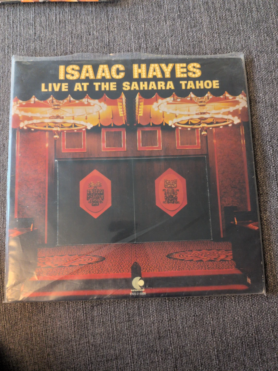 Isaac Hayes - Live at the Sahara Tahoe Vinyl Record