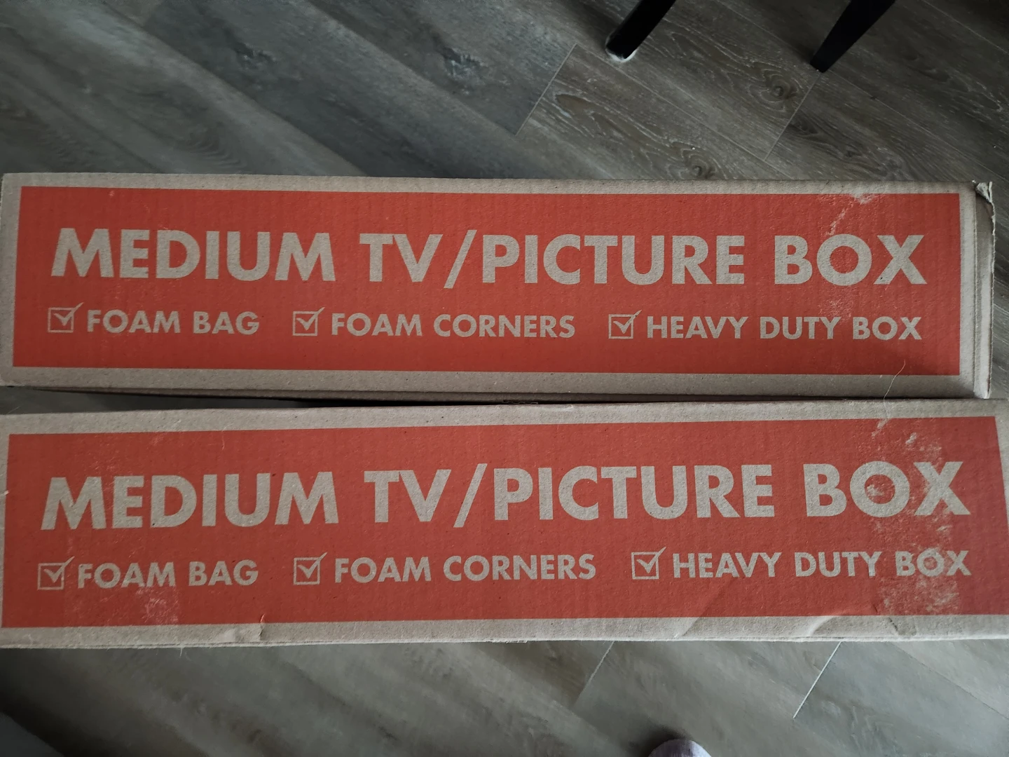Medium TV/Picture Box with Foam Corners - photo 2