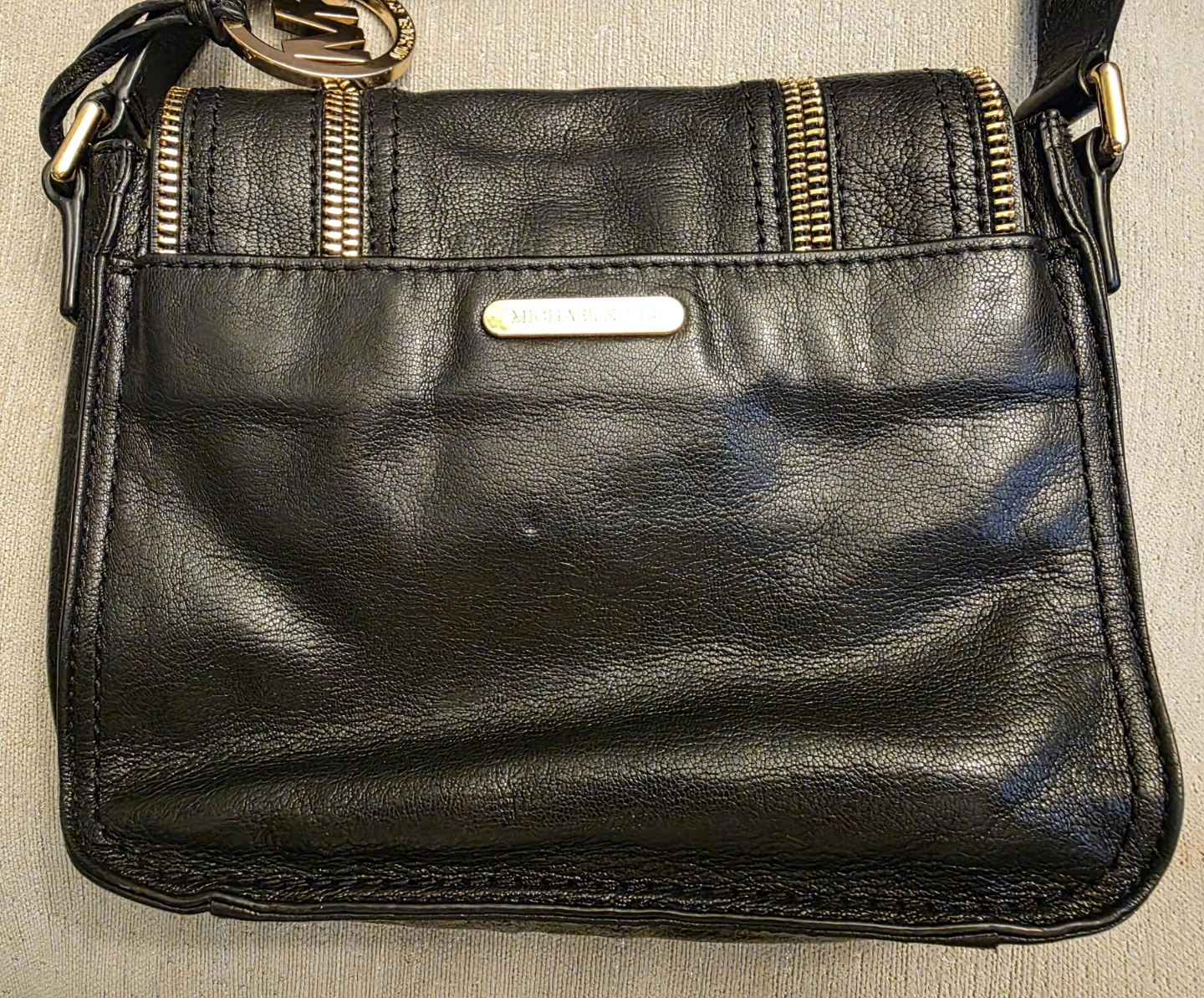 Michael Kors Black Leather Crossbody Bag - photo 2