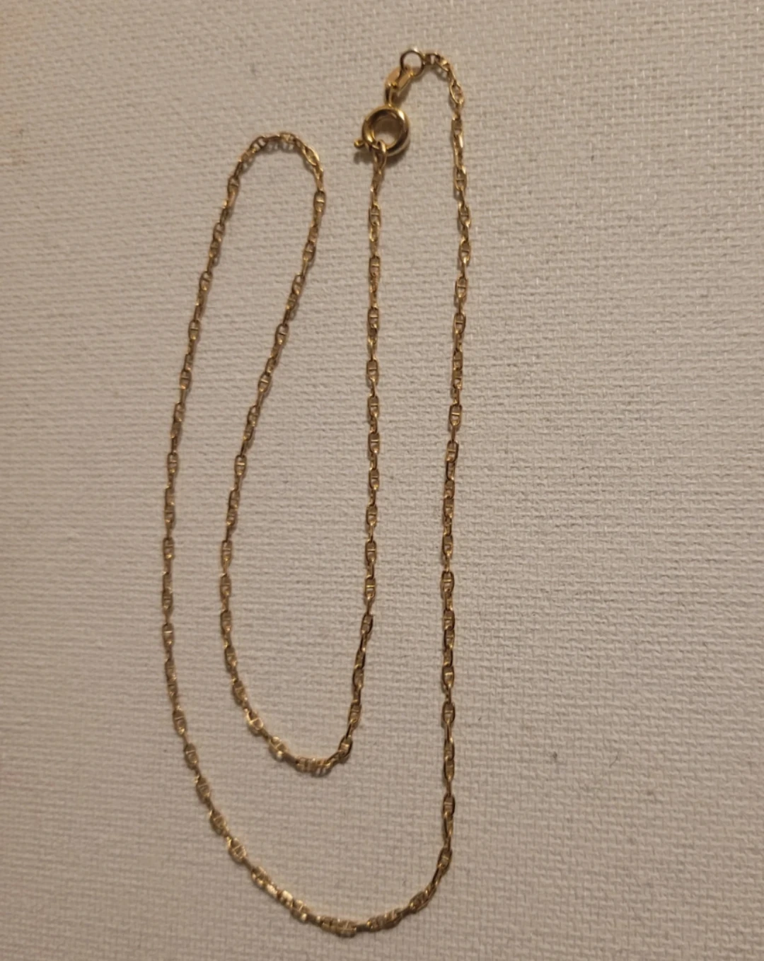 10k Yellow Gold 16" Chain Necklace - photo 3