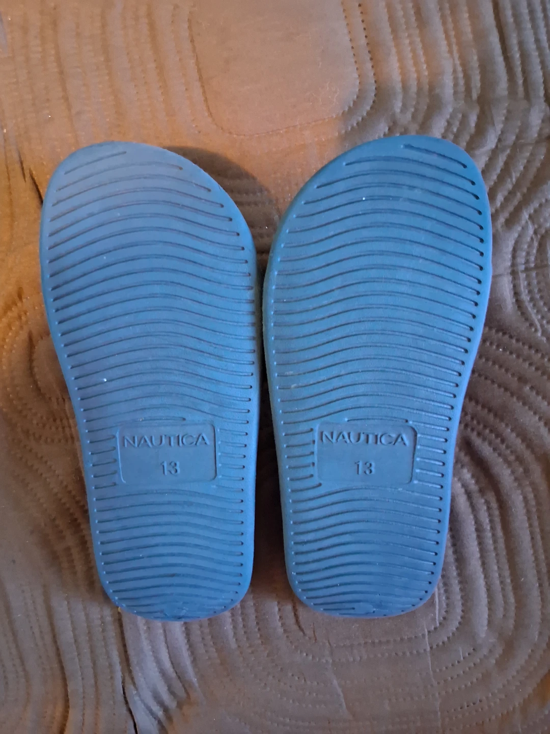 Nautica Blue Slides - Size 13 - photo 2
