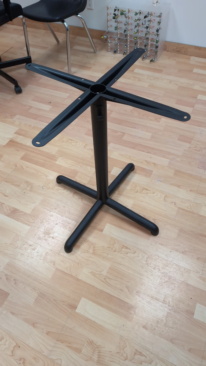 Black Table Base - photo 2